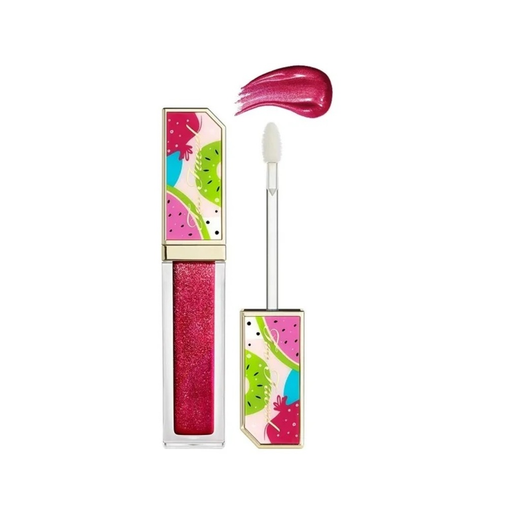 Too Faced Tutti Frutti Juicy Fruits Comfort Lip Glaze Ruby Ripe